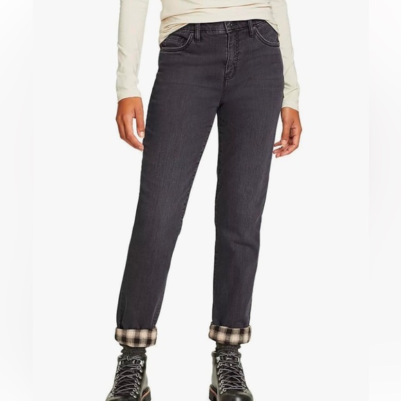 Eddie Bauer women’s boyfriend flannel pants - Picture 1 of 3